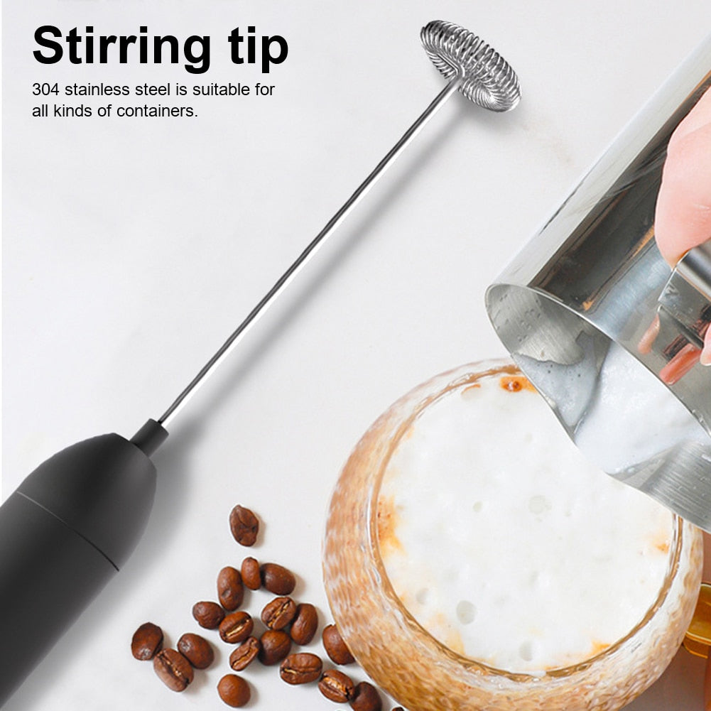 Electric Milk Frother Wand